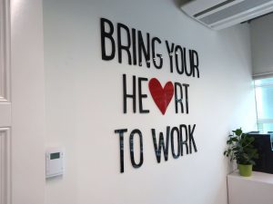 freesletters bring your heart to work