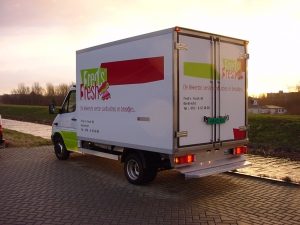 belettering van bussen