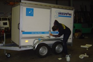 Belettering aanhanger