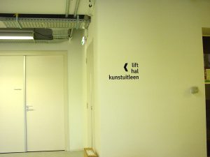 folie op muur