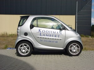 Kooijman & Lambert notarissen autobelettering