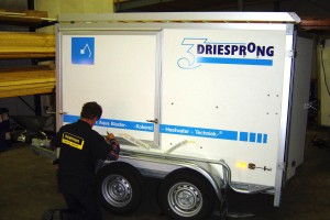 Aanhanger belettering