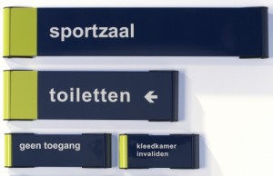 Borden in huisstijl