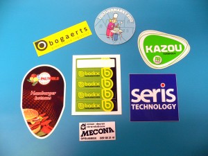Stickers in allerlei uitvoeringen