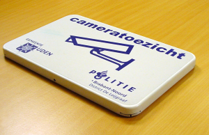 Verkeersbord politie