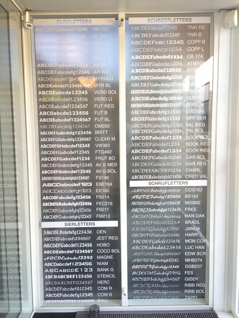 zelfklevende letters kopen