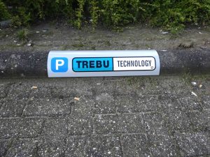 Trebu parkeerbord