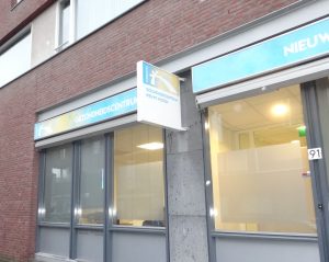 Gezonheidscentrum nieuwe westen reclameborden