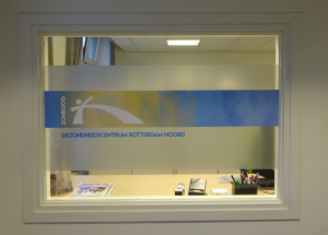zonboog raambelettering