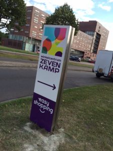 Zevenkamp reclamebord