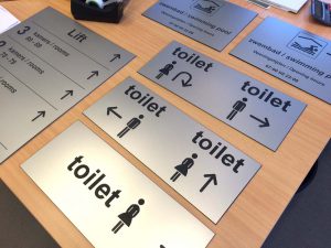bewegwijzering lasermarkeer