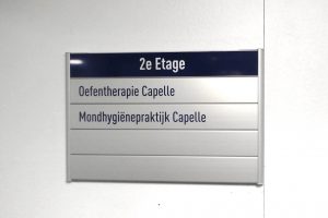 bewegwijzering plat