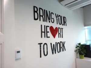bring your heart to work freesletters