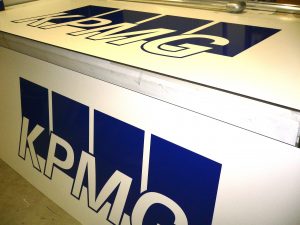 KPMG reclameborden