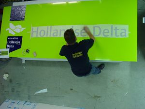 Hollandse delta reclameborden