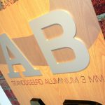 Aluminium letters