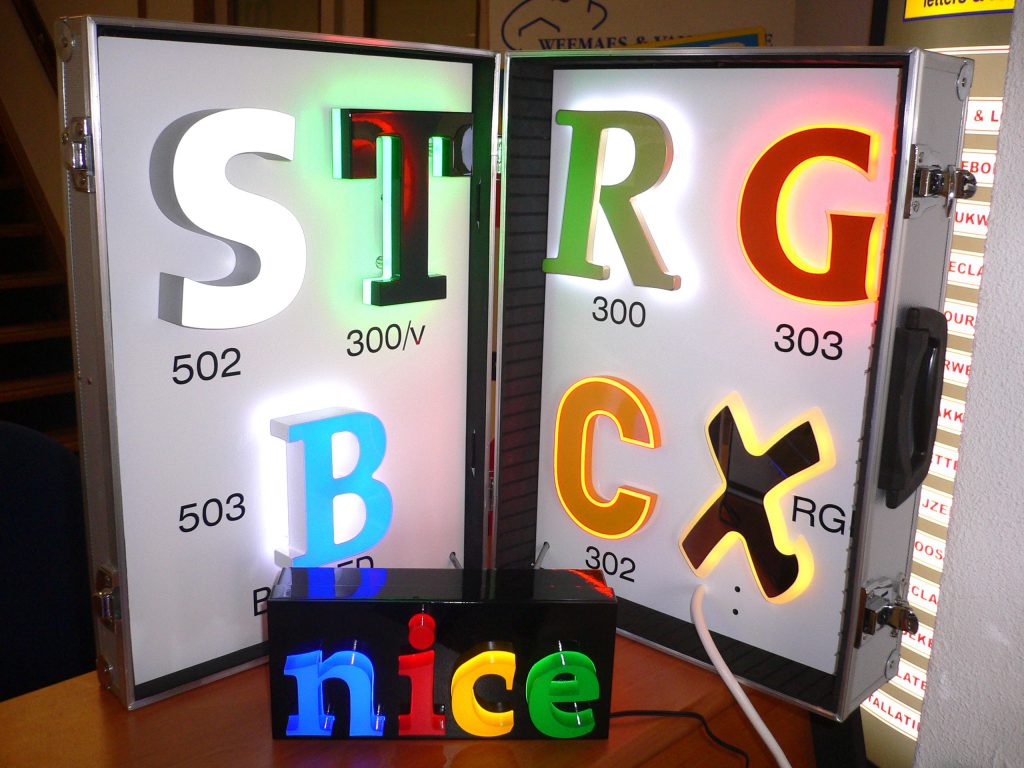 led letters