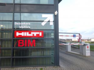 HILTI belettering