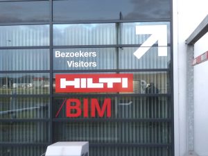 HILTI belettering