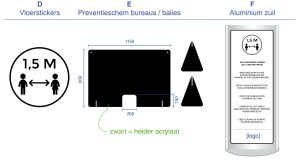 CORONAPREVENTIE D + E + F