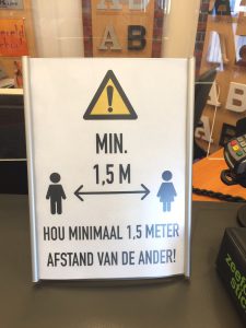 CORONAPREVENTIE baliebord