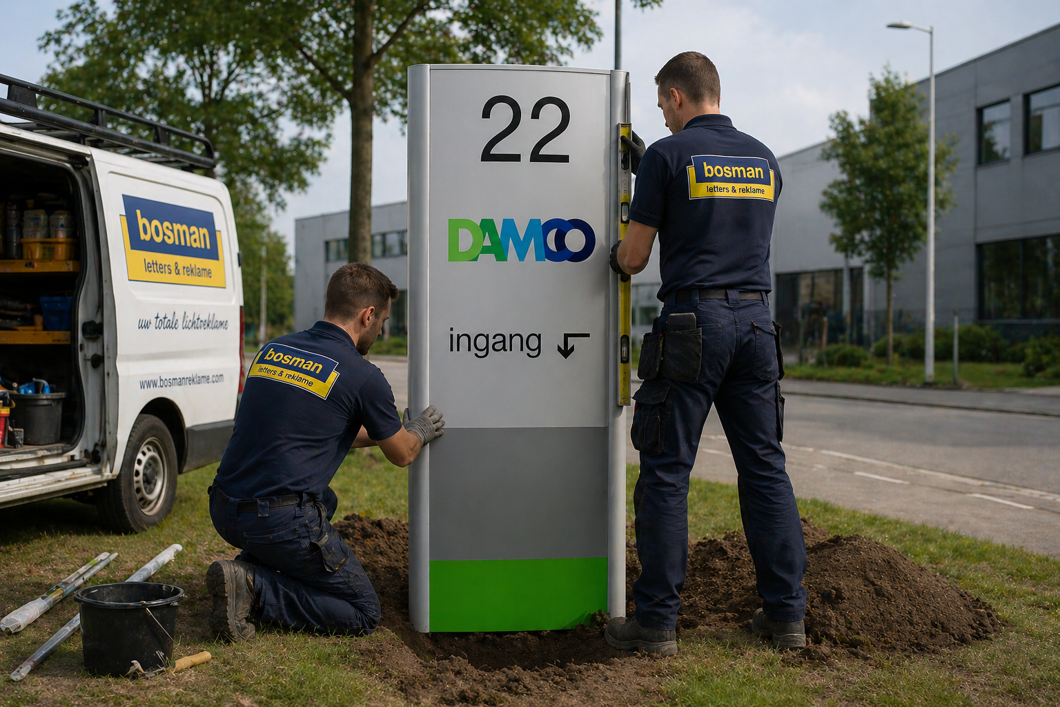 Onze vakmensen met jarenlange ervaring installeren onze producten.